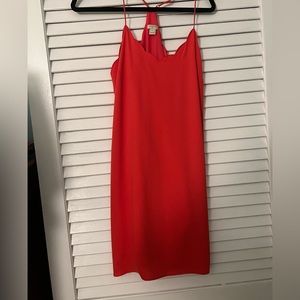 J. Crew Factory Red Mini Dress